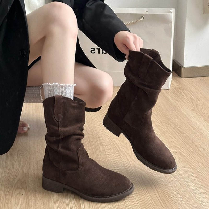 Women Slouchy Mid Calf Boots S - Boot Sock Slouchy recension och pris